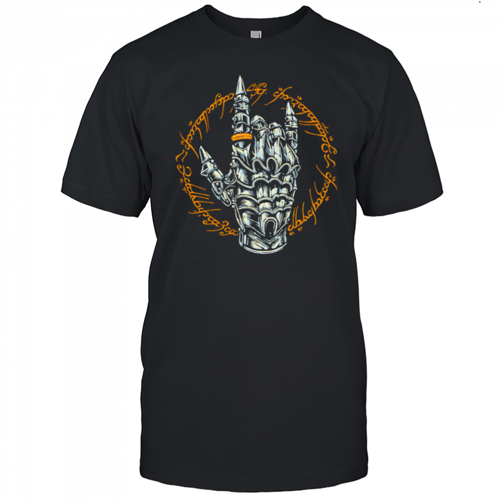 Rock the Dark World Hand Ring shirt