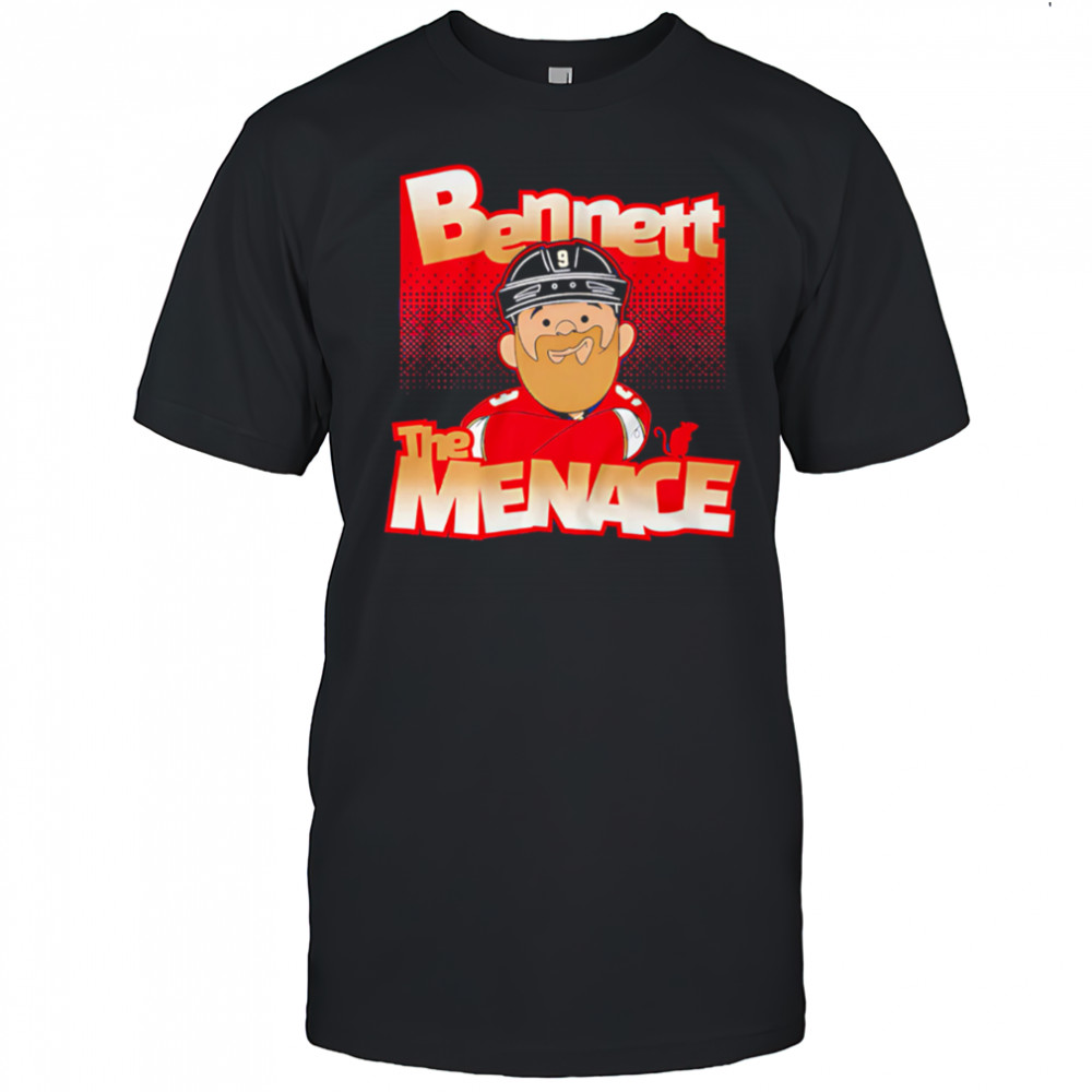 Sam Bennett The Menace cartoon shirt