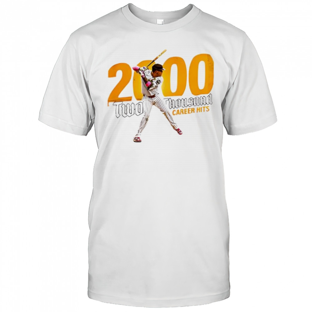 San Diego Padres x Machado Two Thousand Career Hits Limited shirt