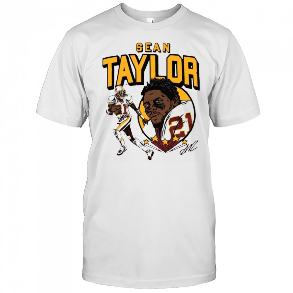 Sean Taylor Washington Commanders Caricature Retired Player Shirt