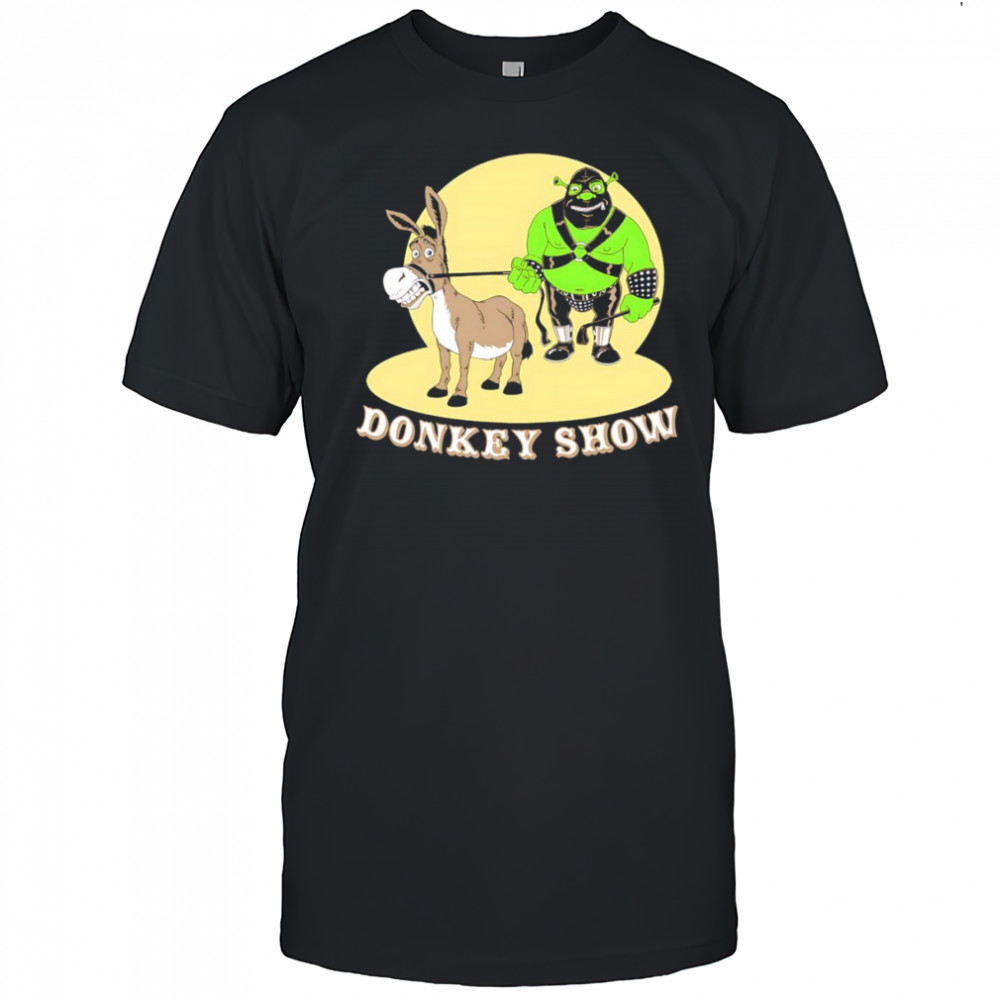 Shrek donkey show shirt