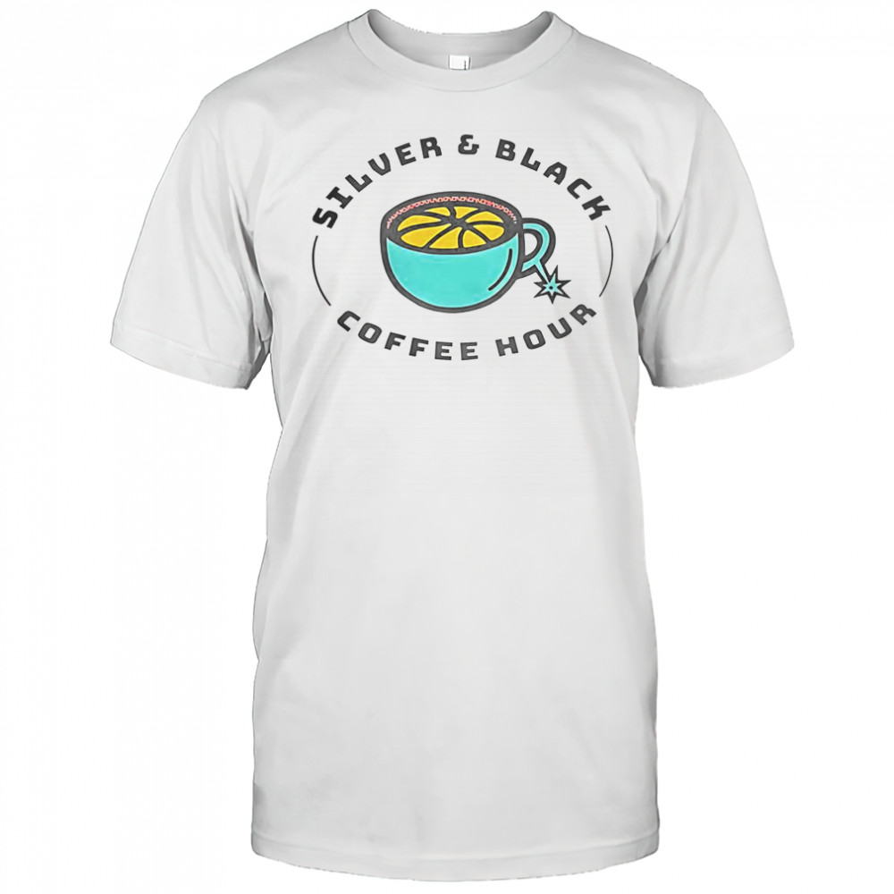Silver And Black Coffee Hour T-Shirt