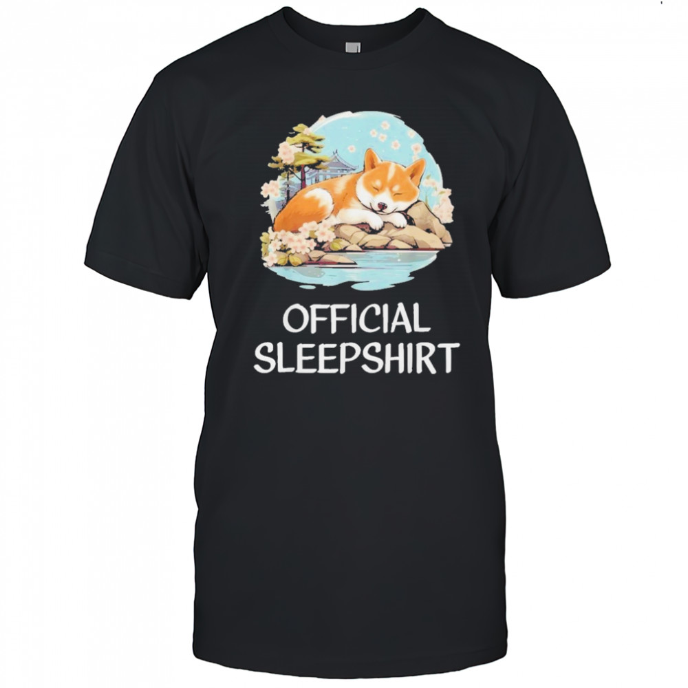 Sleepshirt Shiba Inu Pajama T-Shirt