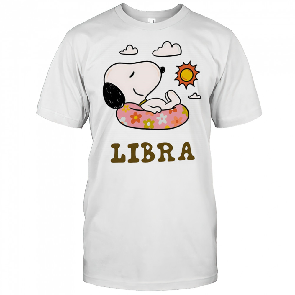 Snoopy Libra Zodiac shirt