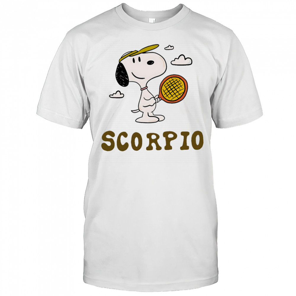 Snoopy Scorpio Zodiac shirt