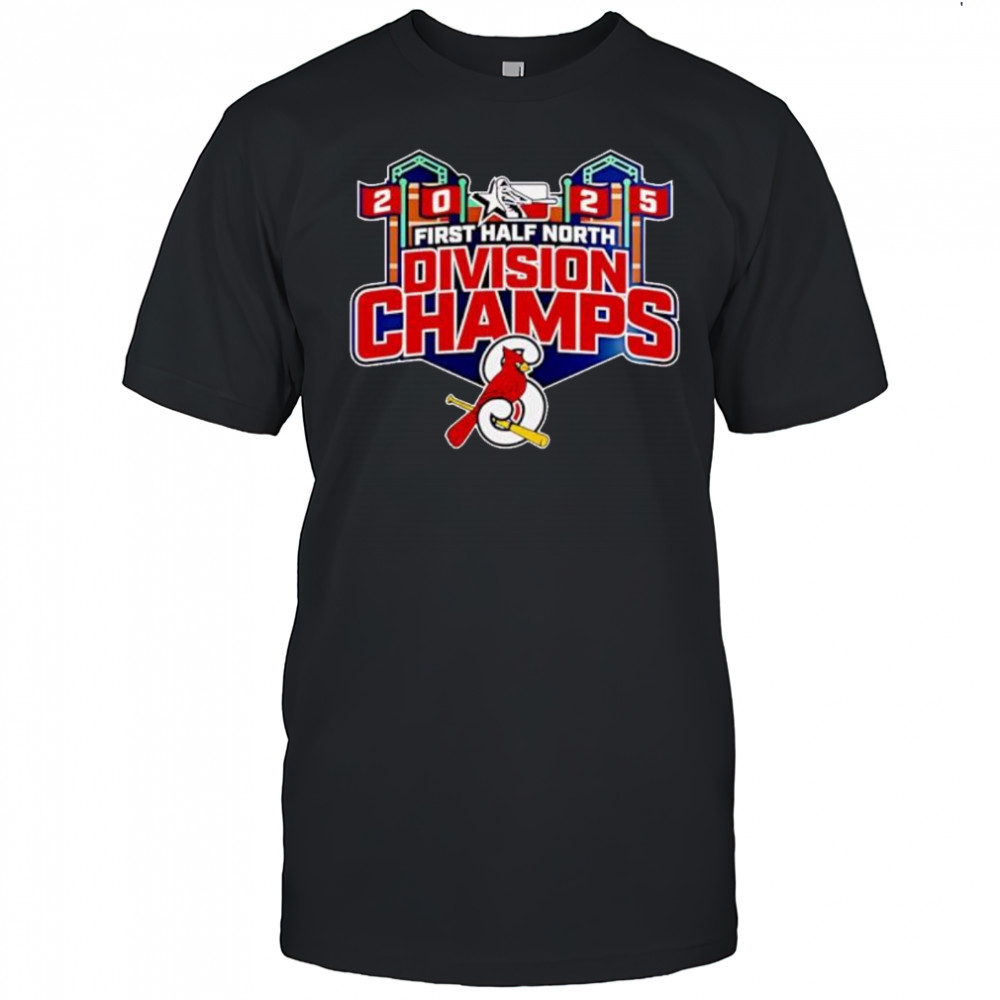 Springfield Cardinals First Half North Division Champions 2025 shirt