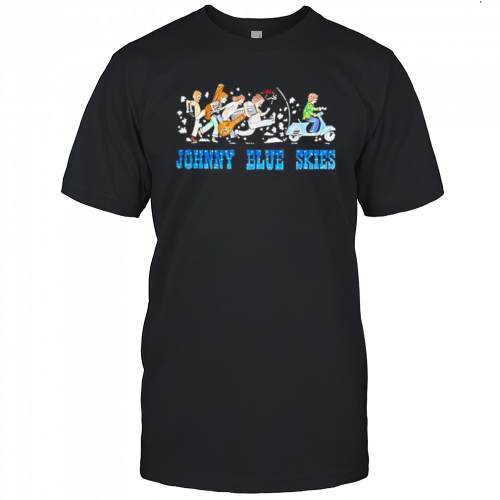 Sturgill Simpson Scooter Johnny Blue Skies shirt