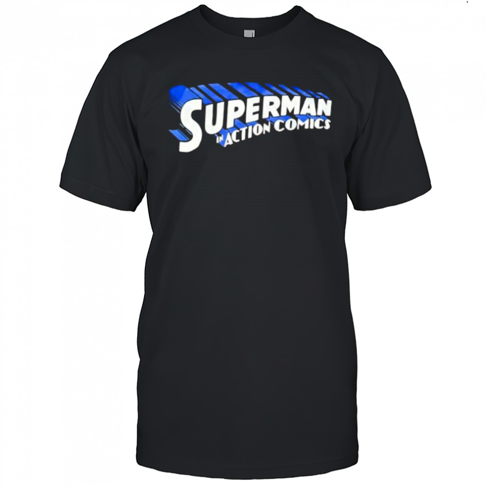 Superman In Action Comics shirt