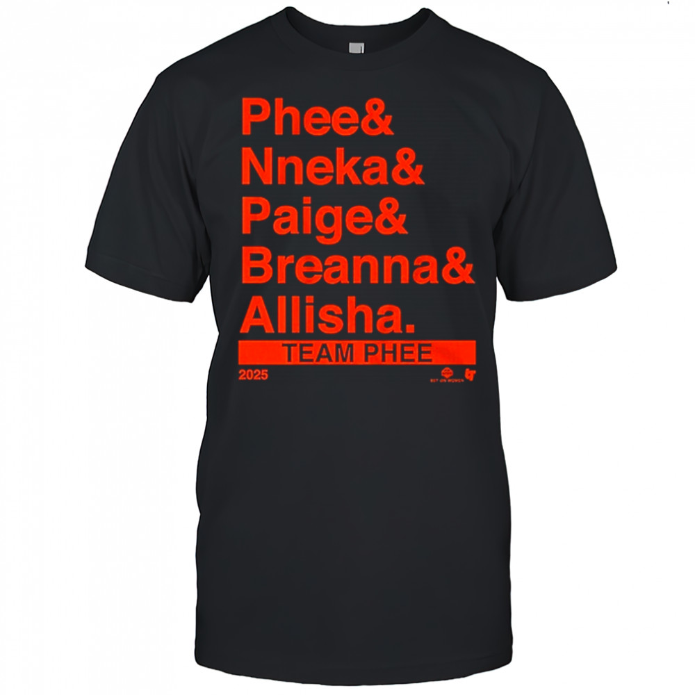 Team Phee Lineup Ampersand T-Shirt
