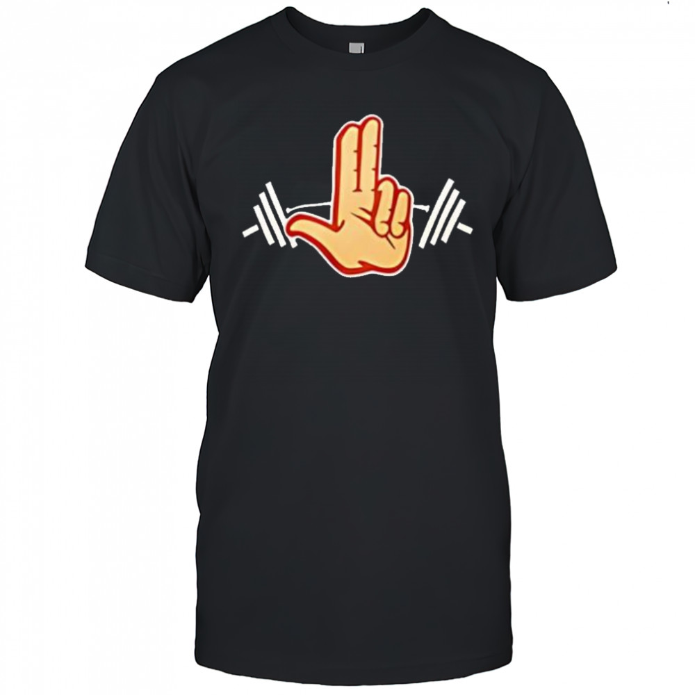 Texas State Alumni Association Coach Hand weightlifting shirt