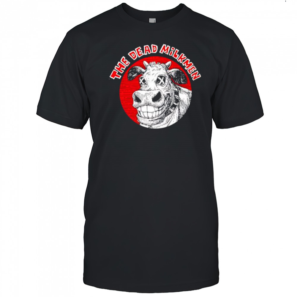 The Dead Milkmen logo retro shirt