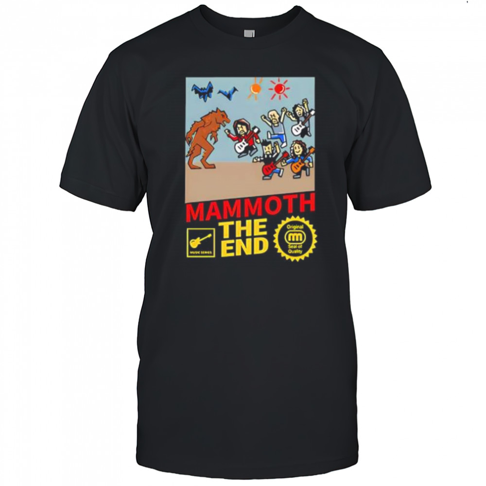 The Game Mammoth the end shirt