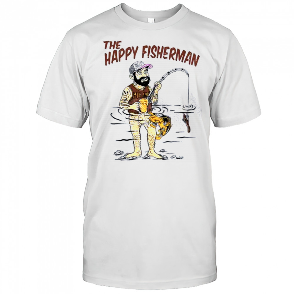 The Happy Fisherman vintage shirt