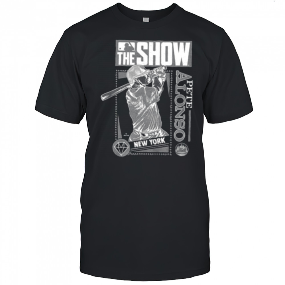 The Show Pete Alonso New York Mets MLB Baseball cartoon shirt