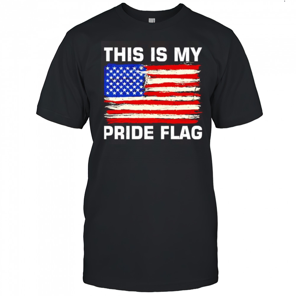 This is my Pride flag USA shirt