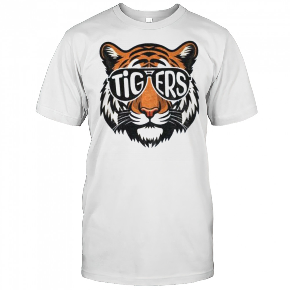 Tigers Sunglasses Graphic Detroit Baseball shirt