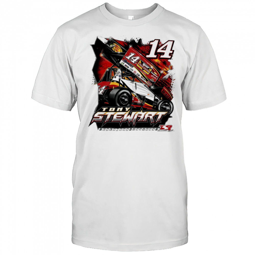 Tony Stewart 90s Nascar Racing Car shirt
