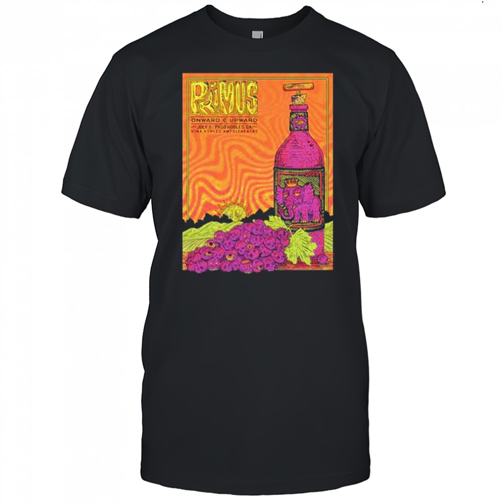 Tour 2025 Vina Robles Amphitheatre in Paso Robles CA Primus Shirt