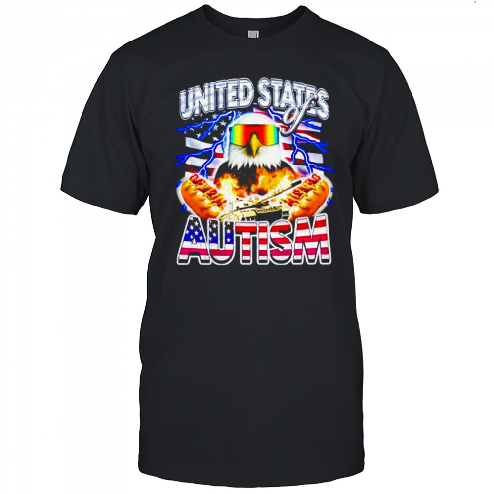 United States of Autism retro shirt