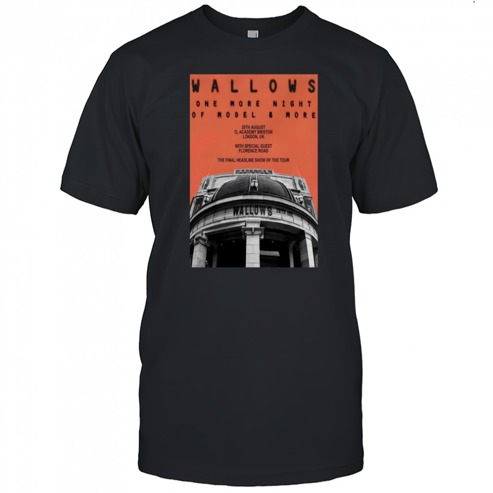 Wallows London August 20 2025 Tour Poster T-Shirt