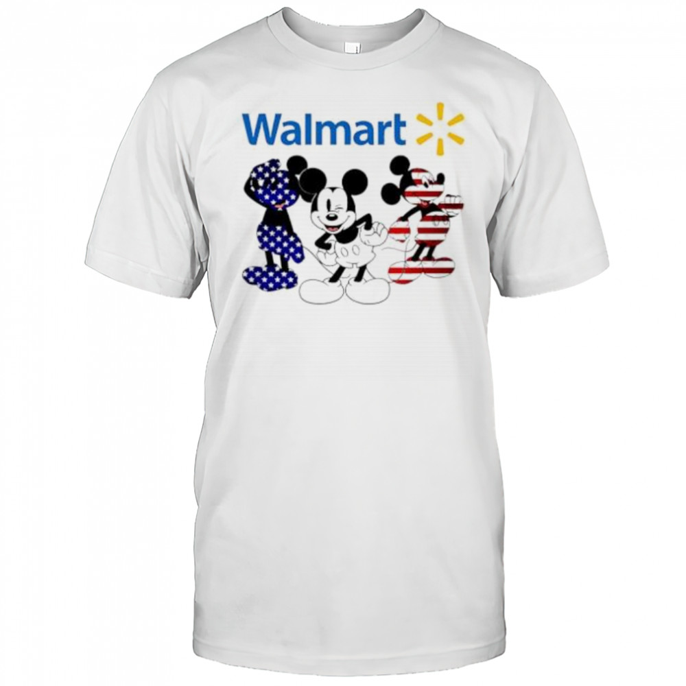 Walmart rwb mickey shirt