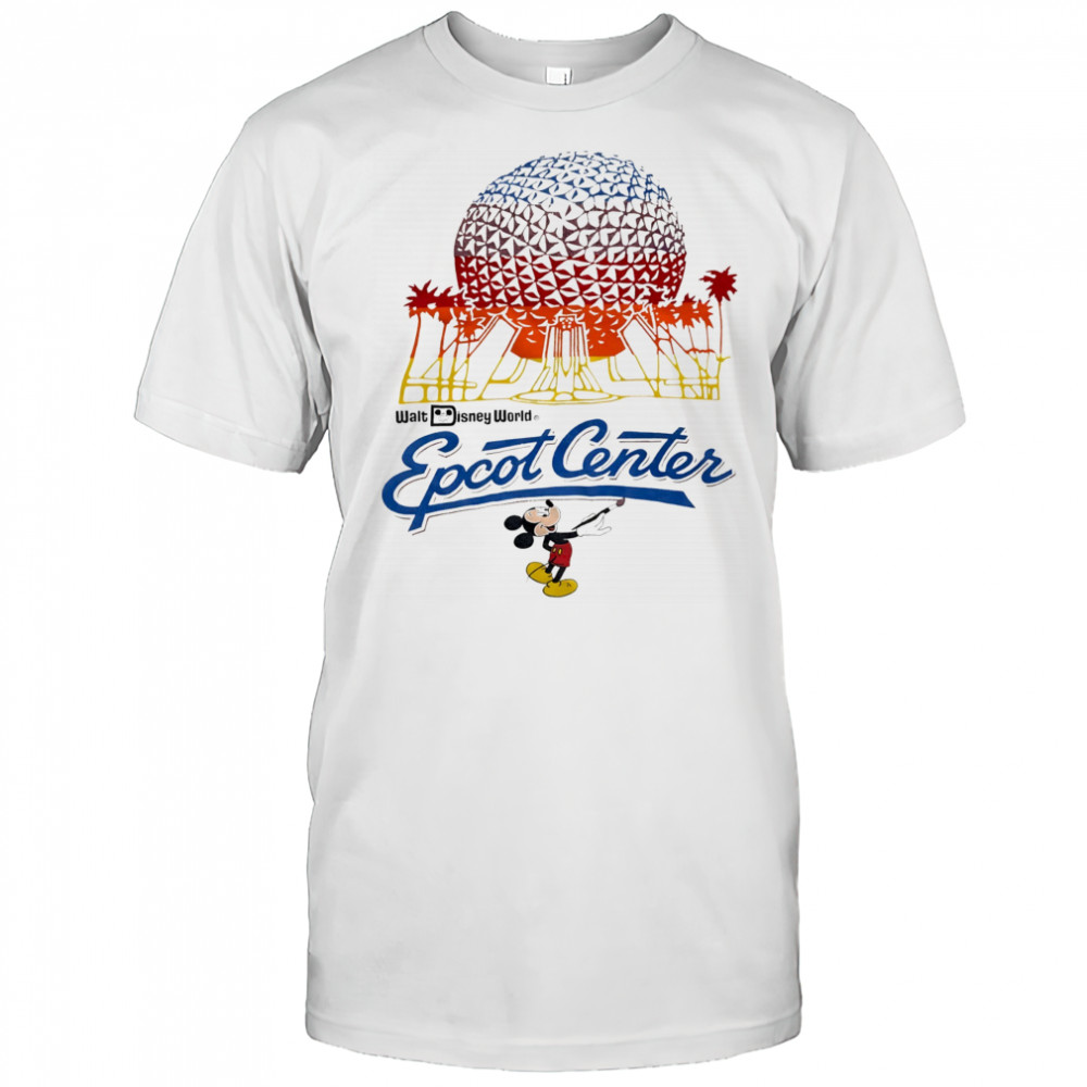 Walt Disney World Shirt Epcot Center Mickey Mouse shirt