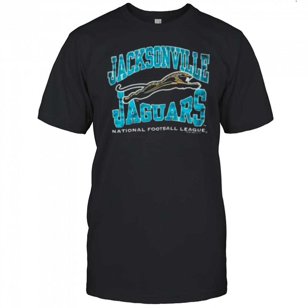 1993 Jacksonville Jaguars Vintage Big Spellout Banned Logo NFL Shirt
