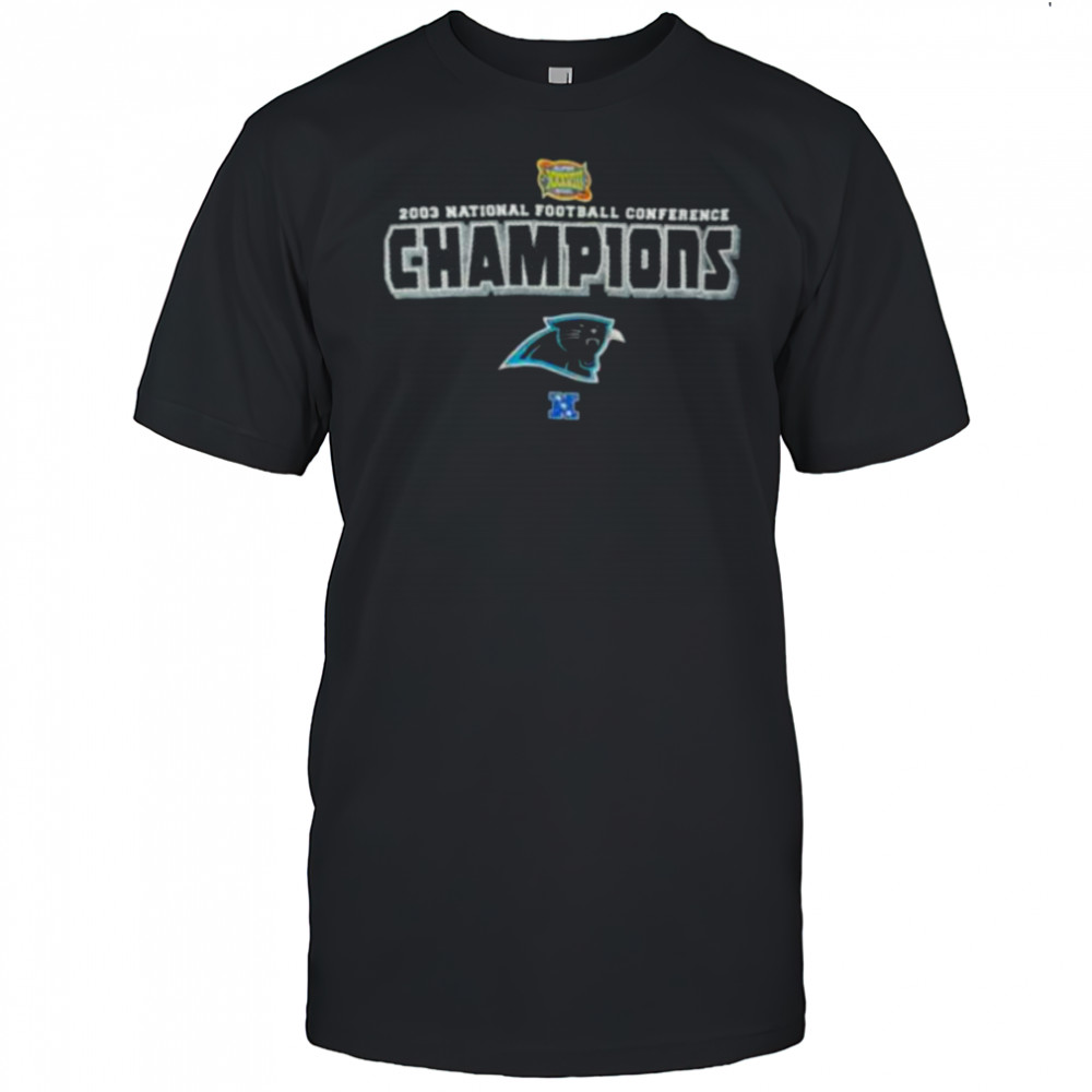 2003 Carolina Panthers NFC Champions Super Bowl XXXVIII Vintage NFL Shirt