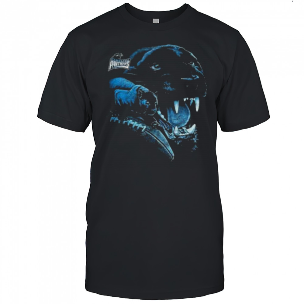 90’s Carolina Panthers Realistic Panther Head NFL Vintage Logo Shirt