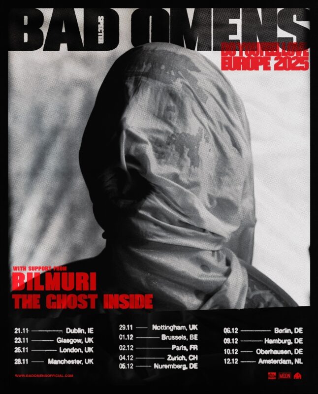 Bad Omens Europe Tour 2025 Dates Cities Tickets and What Fans Can Expect