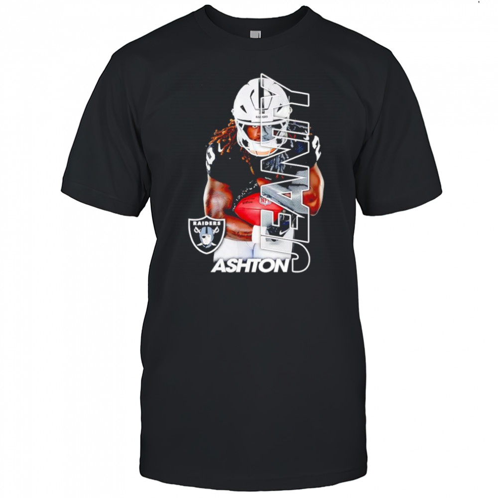Ashton Jeanty Las Vegas Raiders player graphic shirt