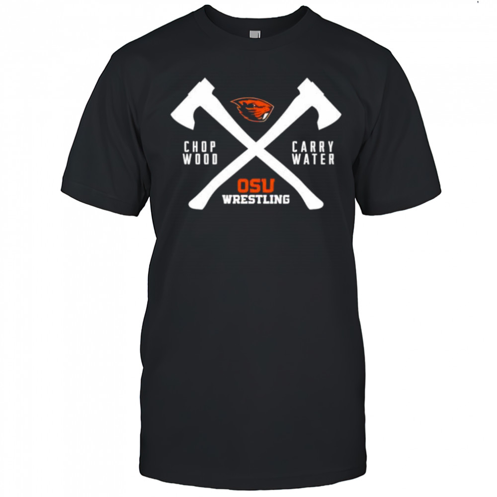 Beaver Head And Osu Wrestling Logos shirt