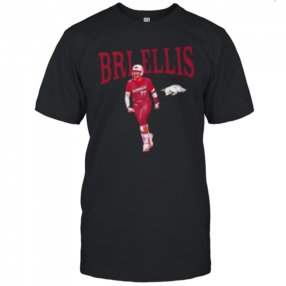 Bri Ellis portrait Arkansas Razorbacks shirt