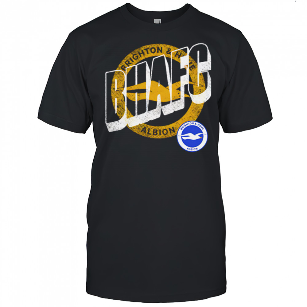 Brighton and Hove Albion FC Wave Bold logo shirt