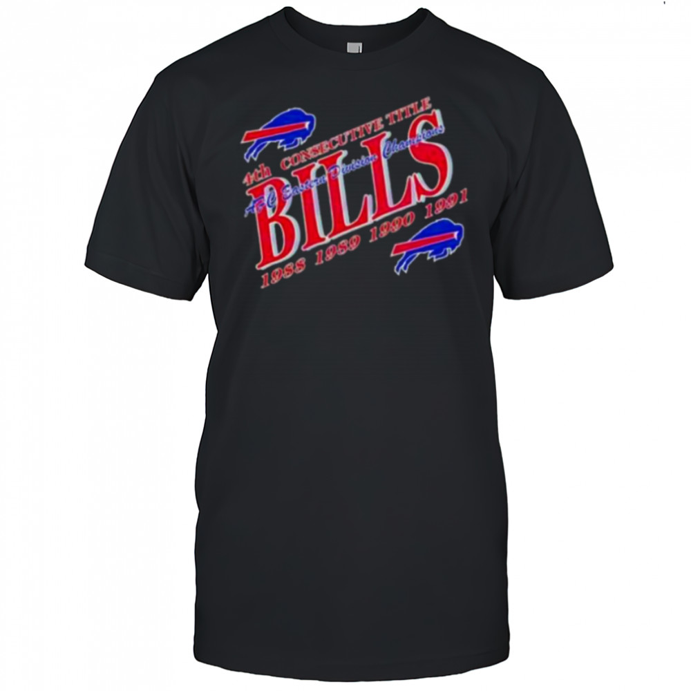 Buffalo Bills 4th Consecutive Title NFL Eastern Division Champions Shirt