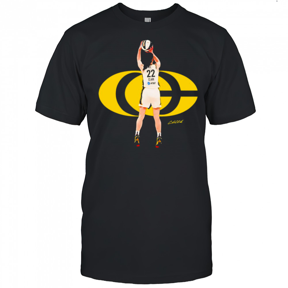 Caitlin Clark dunk CC logo signature shirt