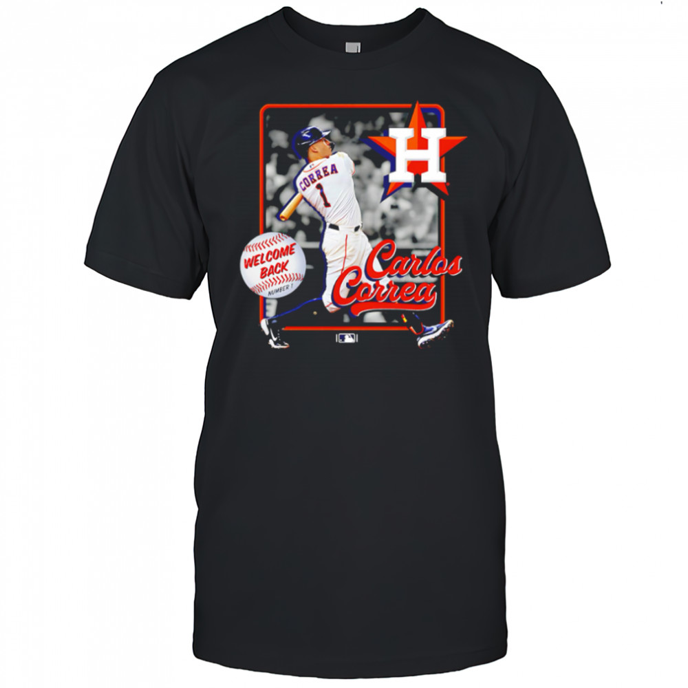 Carlos Correa Houston Astros Welcome Back baseball shirt