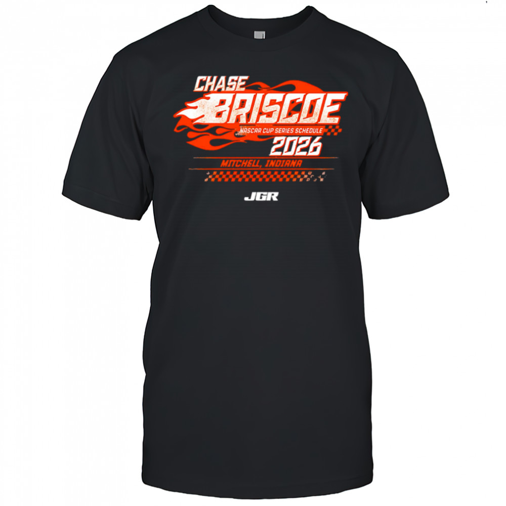 Chase Briscoe Nascar Cup Series Schedule 2026 Mitchell Indian shirt