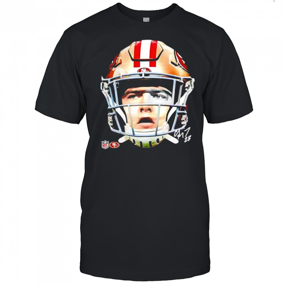 Christian McCaffrey 49ers Football Big Head Signature shirt