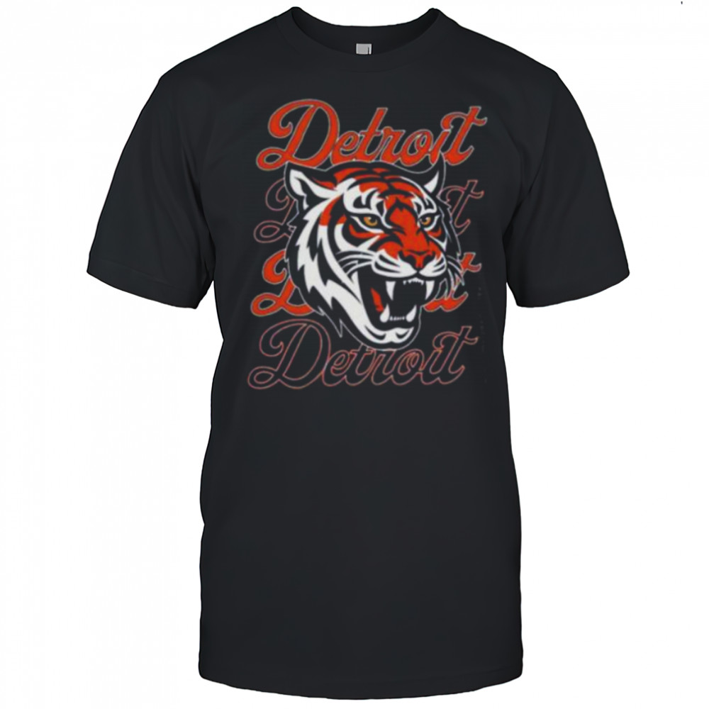 Detroit Baseball T shirt