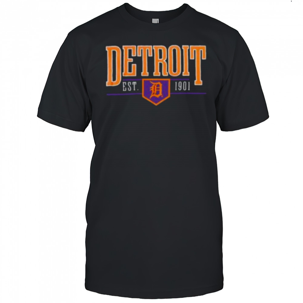 Detroit Tigers Est 1901 vintage shirt