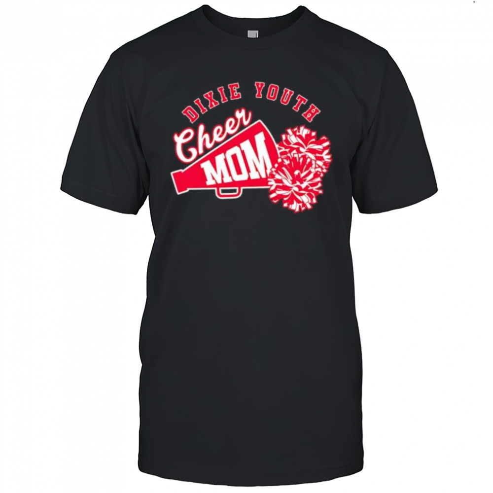 Dixie Youth Cheer Mom Pom Poms shirt