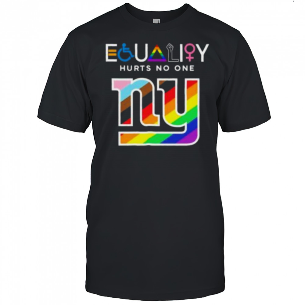 Equality Hurts No One New York Giants Pride Shirt
