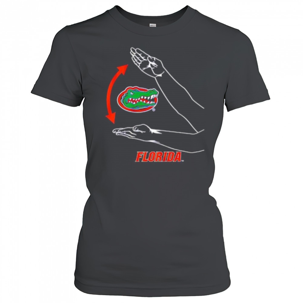 Florida Gators Gator Chomp hand shirt