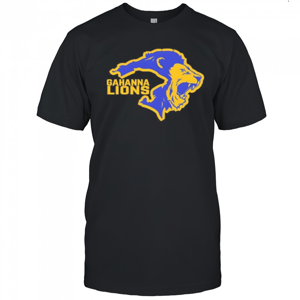 Gahanna Double Lion logo shirt