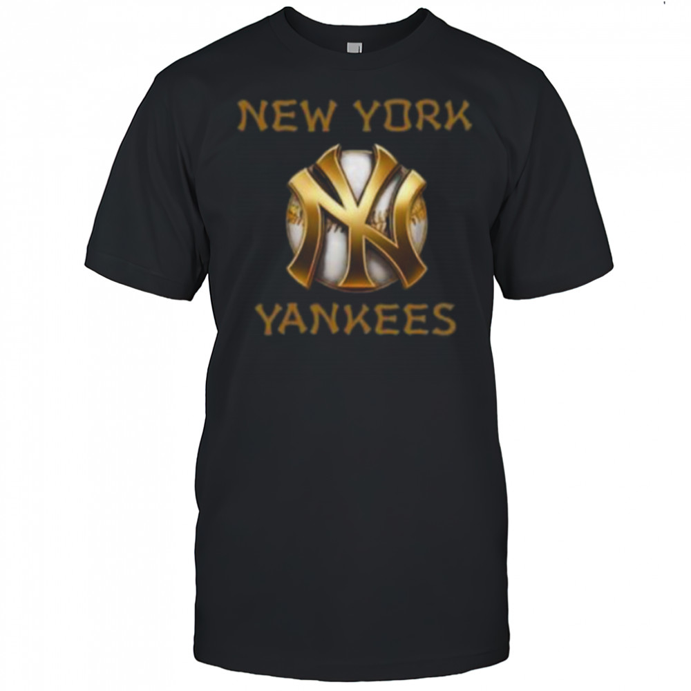 Golden New York Yankees Shirt