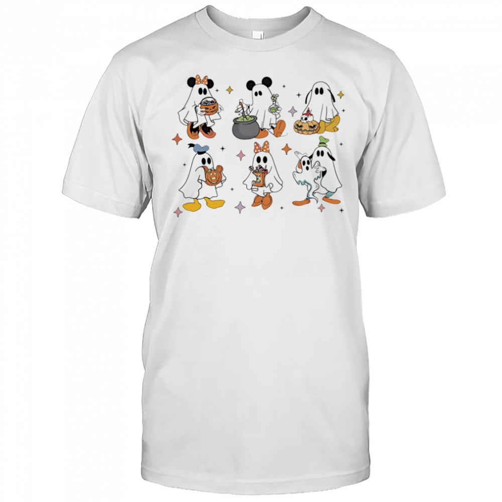Halloween Ghost Cosplay Mickey’s Friends shirt