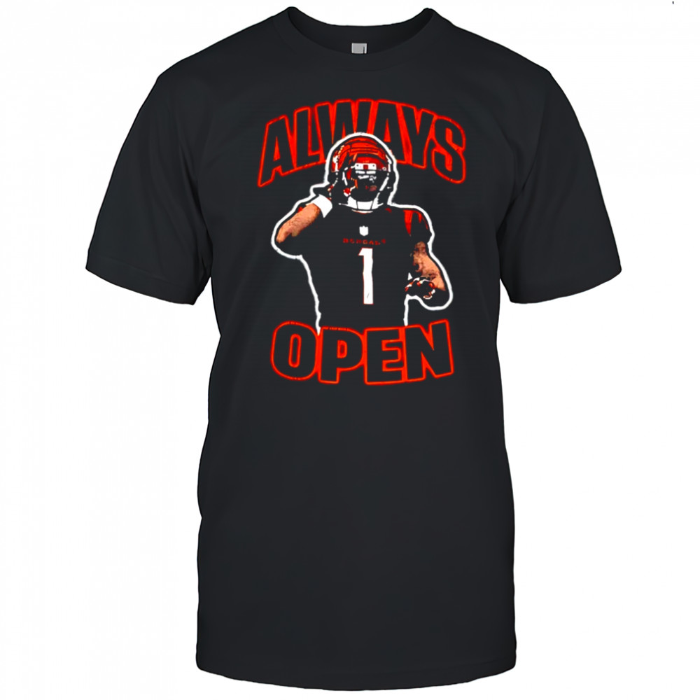 Ja’Marr Chase Always Open Cincinnati Bengals Vintage shirt