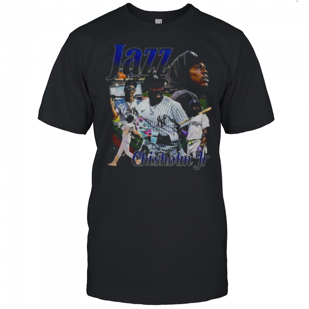 Jazz Chisholm Jr. New York Yankees MLB Baseball graphic shirt
