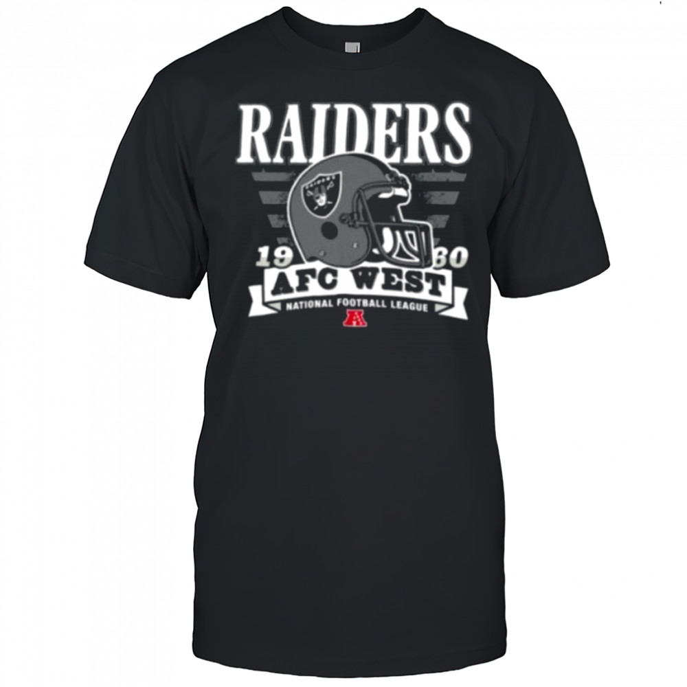 Las Vegas Raiders Stripe Splash Franklin Throwback T Shirt